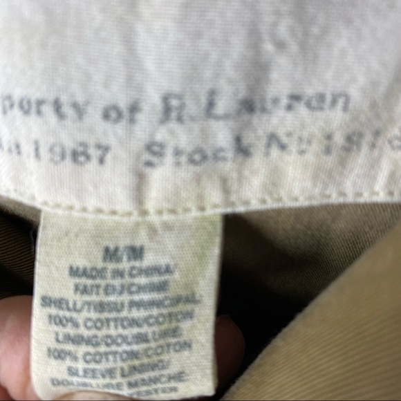 RALPH Lauren denim & supply tan utility jacket - Picture 3 of 5